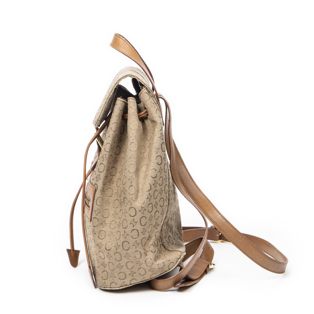 Celine Front Zip Drawstring Backpack - Picture 3 of 11